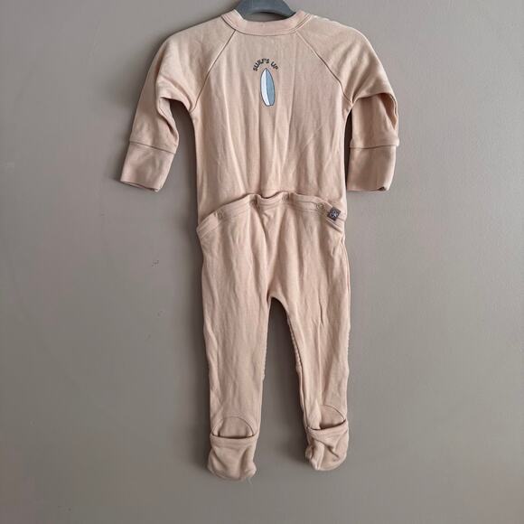 Goumi Surfs Up Grow With You Zipper One Piece Neutral Unisex 6-12 Month Baby - Picture 2 of 7
